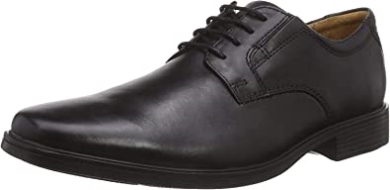 Clarks Tilden Pla Derbys Für Herren Schwarz