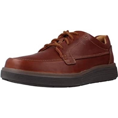 Clarks Un Abode Ease Derbys Für Herren Aus Dunkelbraunem Leder