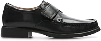 Clarks Herren Klett Mokassschuhe Huckley Roll Schwarzes Leder