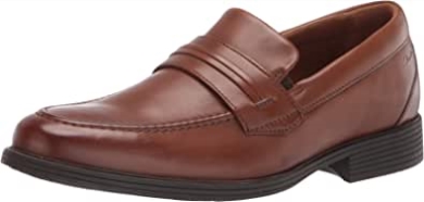 Clarks Herren-whiddon-loafer Aus Dunkelbraunem Leder