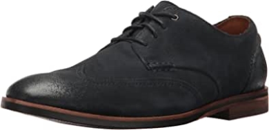 Clarks Herren Broyd Flügel Broyd Flügel Navy Wildleder