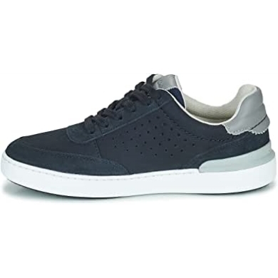 Clarks Navy Combi Court Lite Tor Sneaker Für Herren