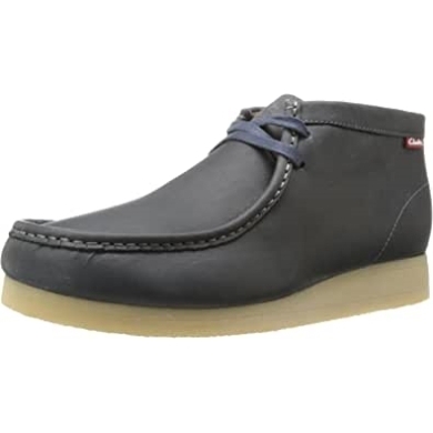 Clarks Stinson Hi Chukka-stiefel Aus Marineblauem Nubukleder Für Herren