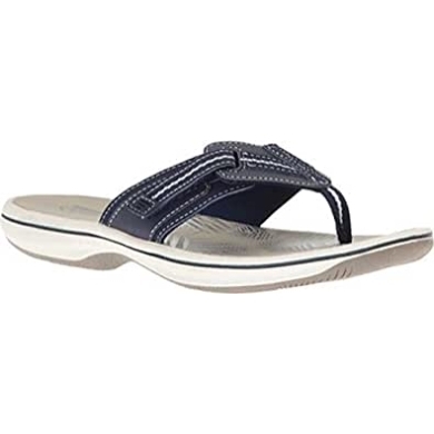 Clarks Brinkley Jazzh Damen-sandale Aus Synthetik In Marineblau
