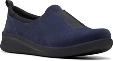 Clarks Marineblauer Sillian 20 Walk Loafer Für Damen Marineblau