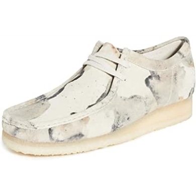 Clarks Wallabee-schnürschuhe Für Herren In Off White Camo