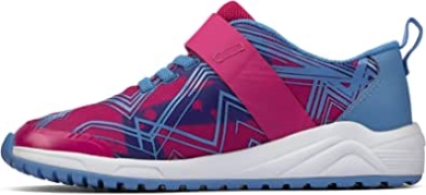 Clarks Pink Aeon Pace Kid Textil Sneaker Pink Kombi
