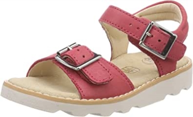 Clarks Crown Bloom T Slingback-sandalen Für Mädchen Aus Pinkfarbenem Leder