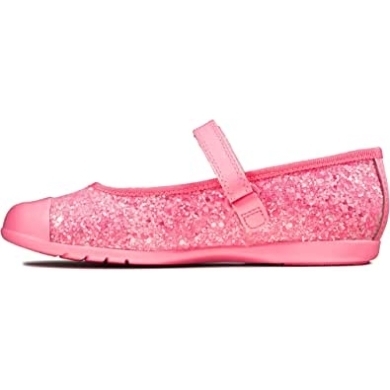 Clarks Rosa Rosa Synthetik Rosa Synthetik Jungen Mädchen Tanz Steppschuhe Ballerinas Kind