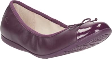 Clarks Lila Dance Puff Jnr Mädchen Lederschuhe
