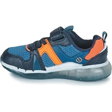 Clarks Spark Flash Ko Blau Materialkombination Jungen Sneaker 1 Kind