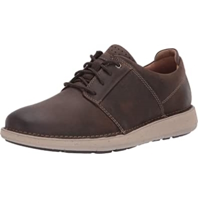 Clarks Un Larvik Spitzenbraunes Geöltes Leder