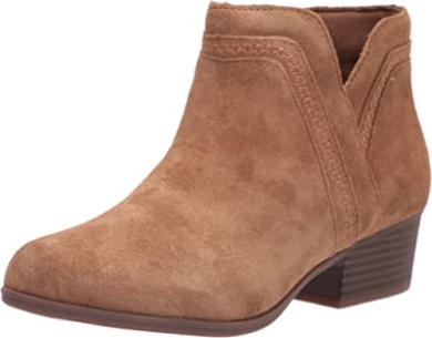 Clarks Damen Adreena Ease Ankle Boot Dark Khaki