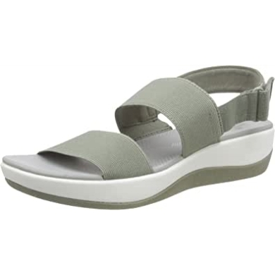 Clarks Arla Jacory Plateauschuhe Für Damen Grün Olive