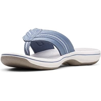 Clarks Brinkley Jazzh Damen Sandalen Blau Grau