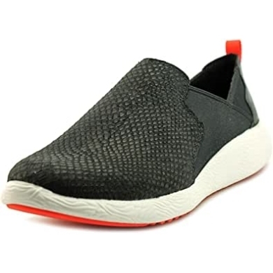 Clarks Cowley Aqua Leather Low Top Slip-on Wanderschuhe Für Damen