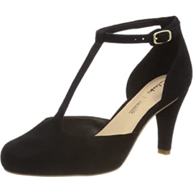 Clarks Dalia Tulpenpumps Mit T-steg Für Damen