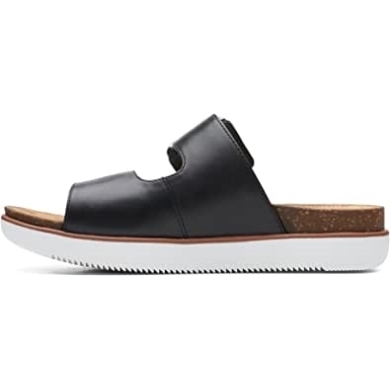 Clarks Elayne Ease Slide Sandale Für Damen Schwarz