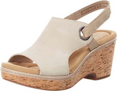 Clarks Giselle Sea Sandale Sand Wildleder Für Damen