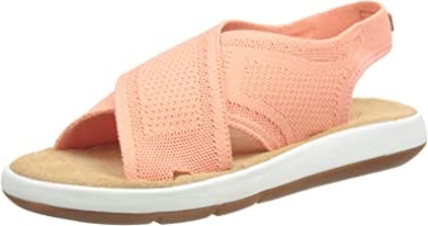 Clarks Jemsa Dash Damen Sandalen Hellkoralle