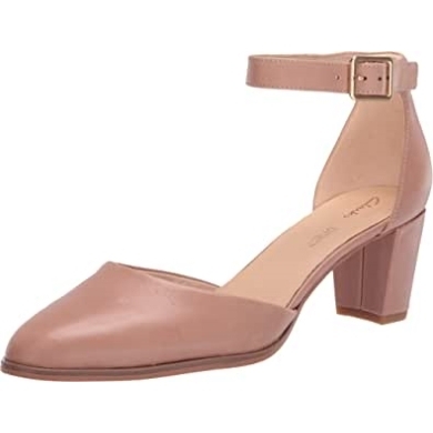 Clarks Kayl60 Riemenschuhe Für Frauen Praline Leder