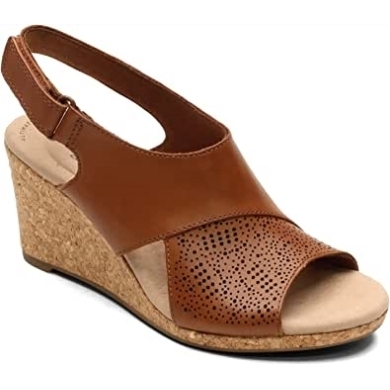 Clarks Lafley Joy Damensandale Braun 10,5 M