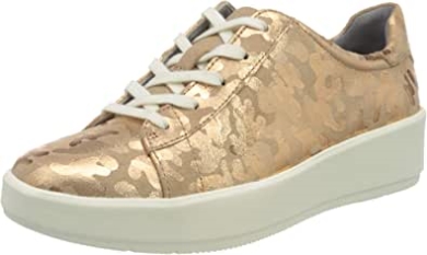Clarks Damen Layton Pace Sneaker Roségold Wildleder Interesse