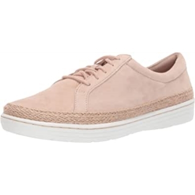 Clarks Marie Mist Damensneaker Blush Nubuk