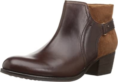 Clarks Damen Maypearl Lilac Ankle Bootie Dunkelbraun