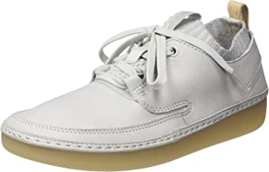 Clarks Damen Natur Iv Low-top Sneaker Blau Eisblau Leder