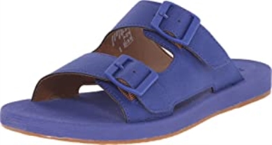 Clarks Paylor Pax Pantolette Für Damen Blau Synthetik