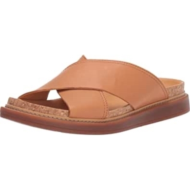 Clarks Trace Drift Light Tan Leder Für Damen