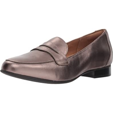 Clarks Un Blush Go Pebble Metallic-leder Für Damen