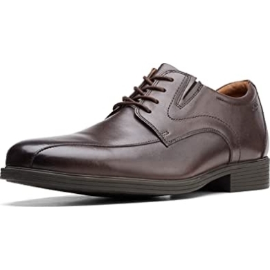 Dunkelbraunes Leder Von Clarks Whiddon Pace Oxford Für Herren