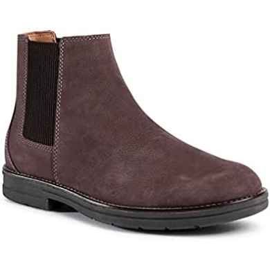 Dunkelbraunes Nubuk Clarks Verbotslimit
