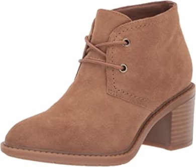 Dunkel Khaki Wildleder Clarks Damenszene Schnürstiefel Mode