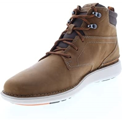 Dunkelbraunes, Geöltes Leder Clarks Larvik Mid