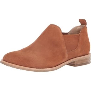 Dunkelbraunes Wildleder Clarks Edenvale Page Modestiefel Für Damen