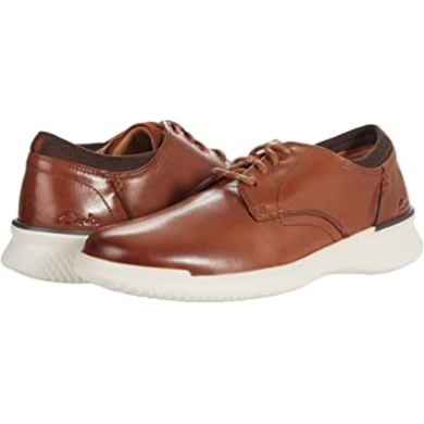 Donaway Plain Dark Tan Leader Clarks