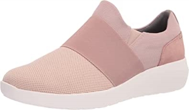 Staubrosa Kombi-textil Clarks Kayleigh-band-sneaker Für Damen