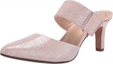 Dusty Rose Interest Leather Clarks Illeana Daisy Pumps Für Damen