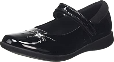 Etch Spark K Mädchensandalen Mit Geschlossener Zehenpartie Black Clarks