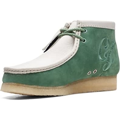 Grünes Nubukleder Clarks Herren Originals Wallabee Bt Vcy Grünes Nubukleder