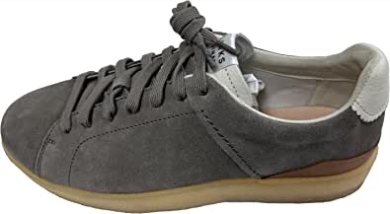Grau Clarks Tormatch Herren Schwarzes Leder