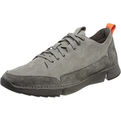 Grauer Kombi Clarks Tri Spark Herren-sneaker