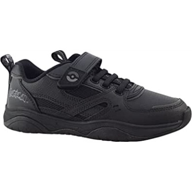 Grip Trade O Schwarze Lederschuhe Für Jungen Clarks