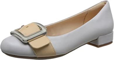 Eisblau Blaue Clarks Damenschuhe Mit Niedrigem Absatz Rosabella Faye