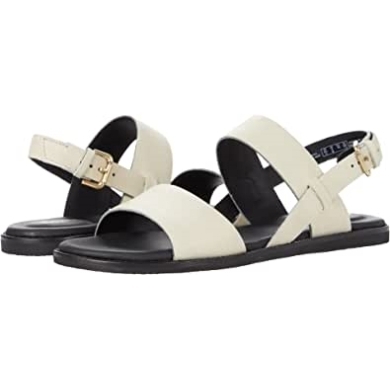 Karsea Riemen Weißes Leder Clarks