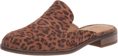 Leopardenmuster Clarks Trish Plant Clog Für Damen
