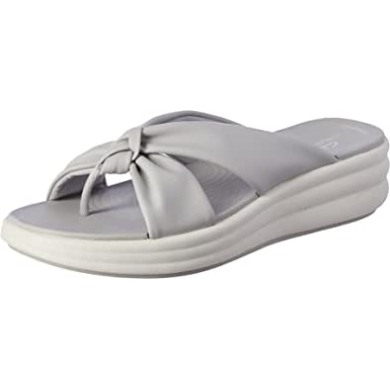 Hellgraue Sandale Drift Ave Damen Clarks
